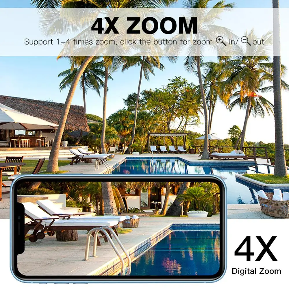 Беспроводная уличная камера безопасности на солнечной батарее 1080P Wi-Fi |