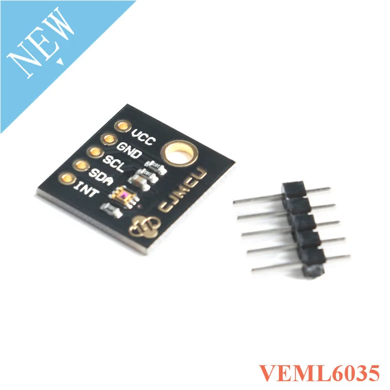 Модуль датчика VEML6035 наружный светильник 3 В интерфейс I2C IIC 16 бит низкий расход