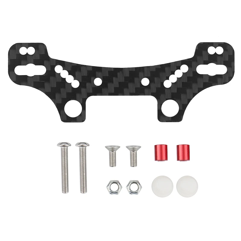 

Carbon Fiber Shock Tower for Tamiya TT02 TT-02 TT02D TT02R TT02T 1/10 RC Off Road Car Upgrade Parts