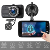 170%c2%b0 wide angle auto accessories dash cam dual lens 4 car dvr hd 1080p video recorder camera g sensor auto dashcam