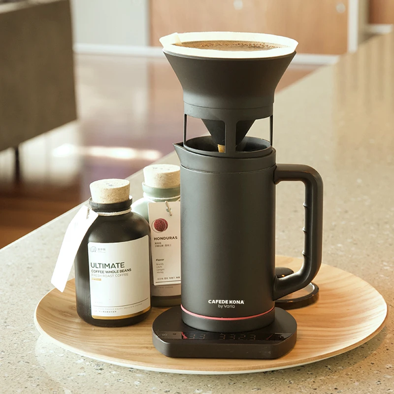 Мульти 6 в 1 Кофеварка из нержавеющей стали pourover фильтры ручная капельница