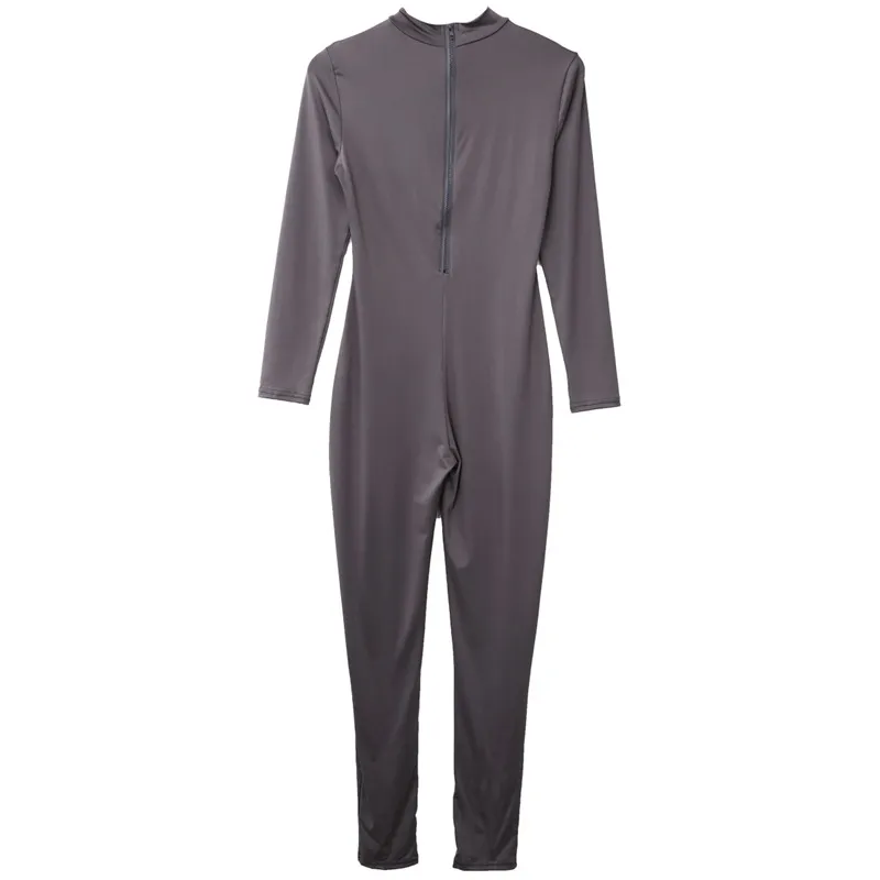 

hirigin Skinny Rompers Women Ladies Casual Turtleneck Long Sleeve Solid Color Jumpsuit Bodycon Trousers Leggings