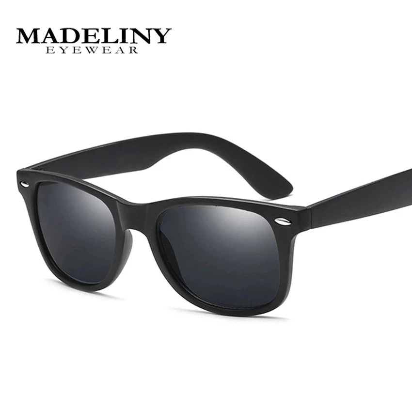 

Женские и мужские винтажные солнечные очки MADELINY, квадратные солнцезащитные очки для вождения, UV400 MA346