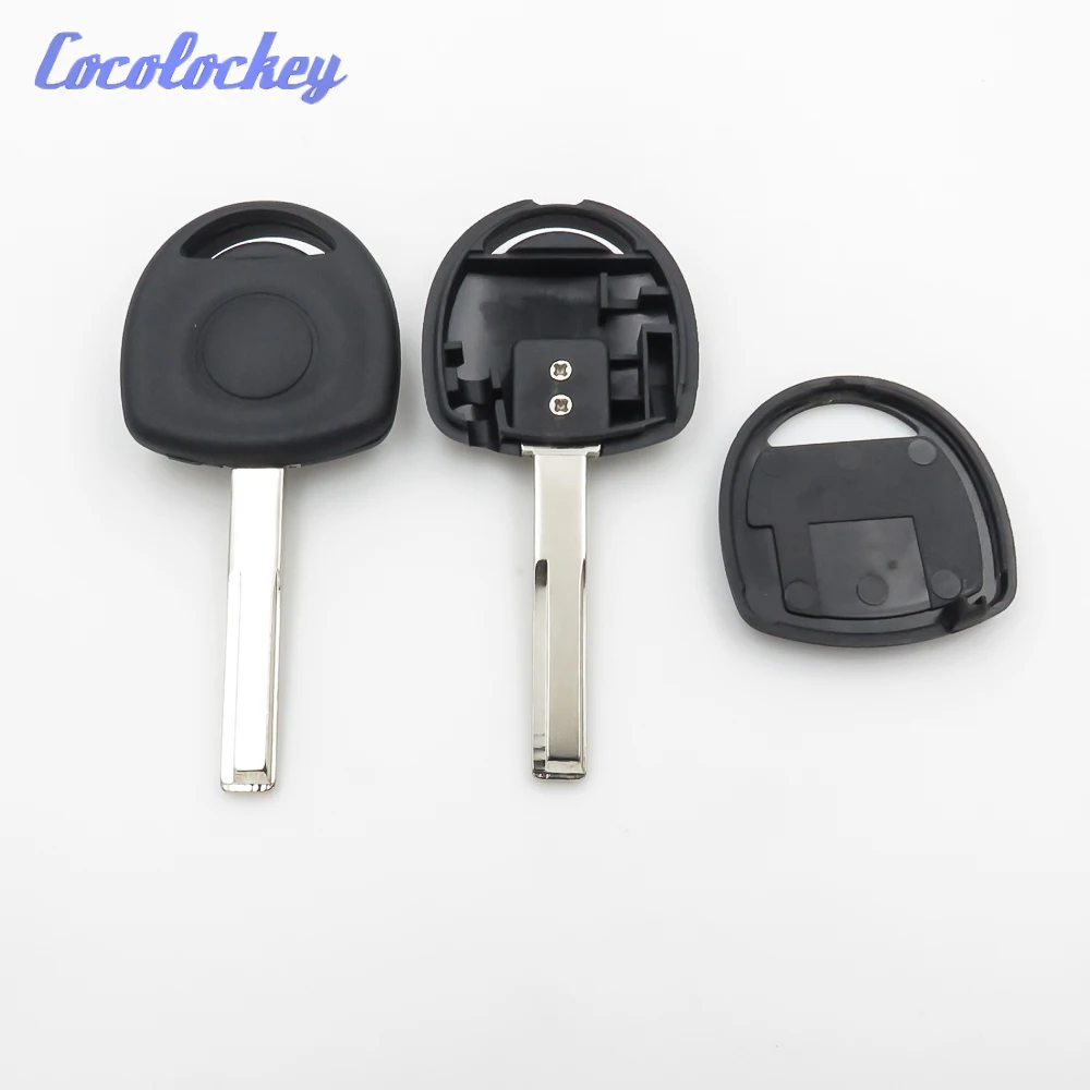 Cocolockey Replacement Transponder Key Shell Case Fob No Chip for OPEL Agila Combo Van Corsa Meriva Tigra B HU43 10pcs/lots | Автомобили и