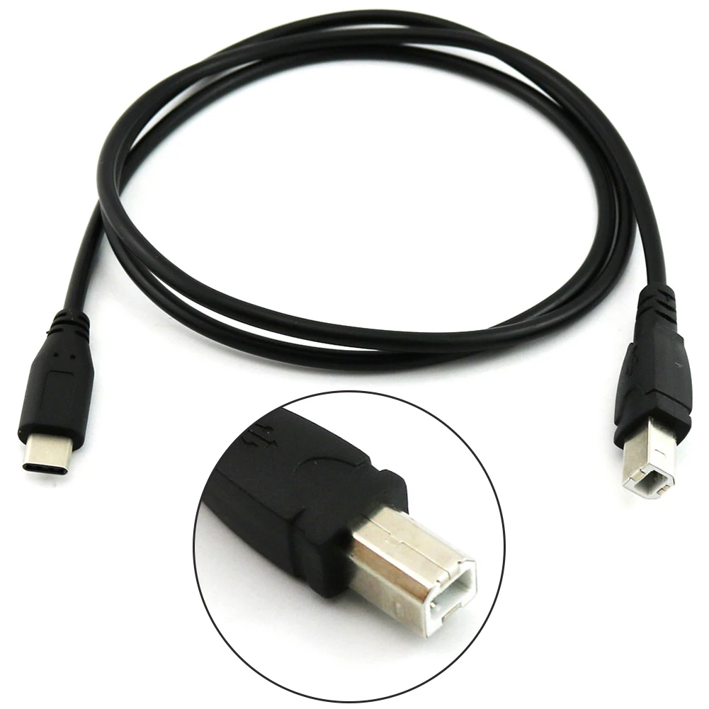 USB-C USB 3 1 Type C папа к 2 0 B Тип Мужской кабель для передачи данных Шнур телефона |