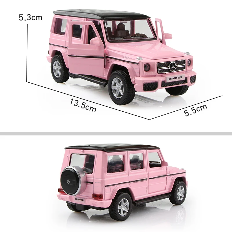 

Children's Toys High Simulation Exquisite Diecasts & Toy Vehicles RMZ city Car Styling G63 AMG Off Road SUV 1:36 Alloy Car Model