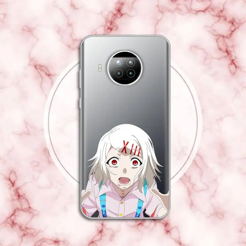 

Juzo Suzuya Tokyo Ghouls anime high quality Phone Case shell Transparent for Xiaomi Redmi note 10 t 8 9 pro lite 11