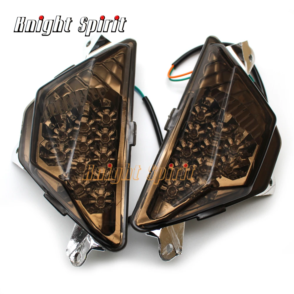 

Передний светодиодный указатель поворота для KAWASAKI NINJA 250 300 2013-2017 NINJA 400 2018-21, аксессуары для мотоциклов, Световой индикатор