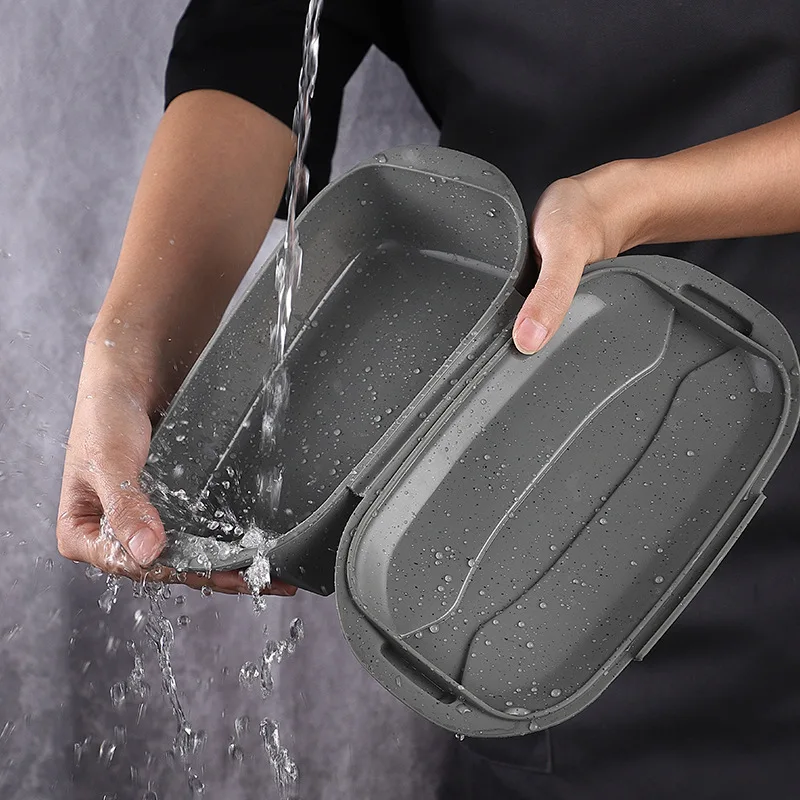 Новый Продукт Пищевой Силикон на пару миска для рыбы жареная курица