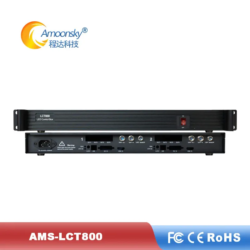 LCT800 nova блок отправителя может установить 2 шт. msd600 отправляющая карта для