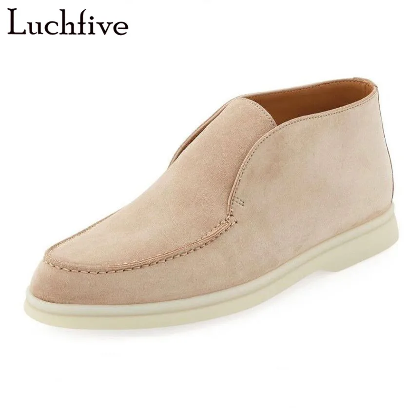 Популярные бежевые туфли на плоской подошве женские привлекательные лоферы с