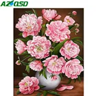 Картина по номерам на акриловой основе, с цветами