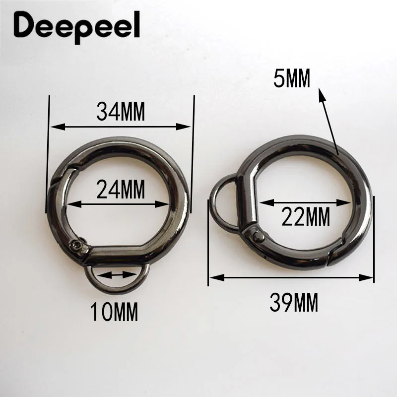 5/10 шт. Deepeel 24 мм металлическая пружина уплотнительное кольцо пряжки