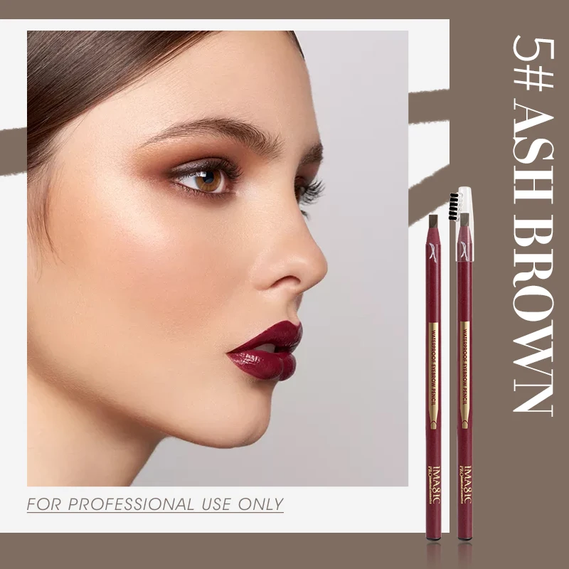 Карандаш для бровей водостойкий цветной 1 шт.