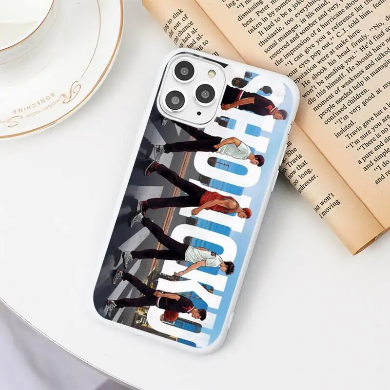 

SLAM DUNK hot anime soprts basketball Phone Case Candy Color for iPhone 6 6S 7 8 11 12 XS X SE 2020 XR mini pro Plus MAX funda