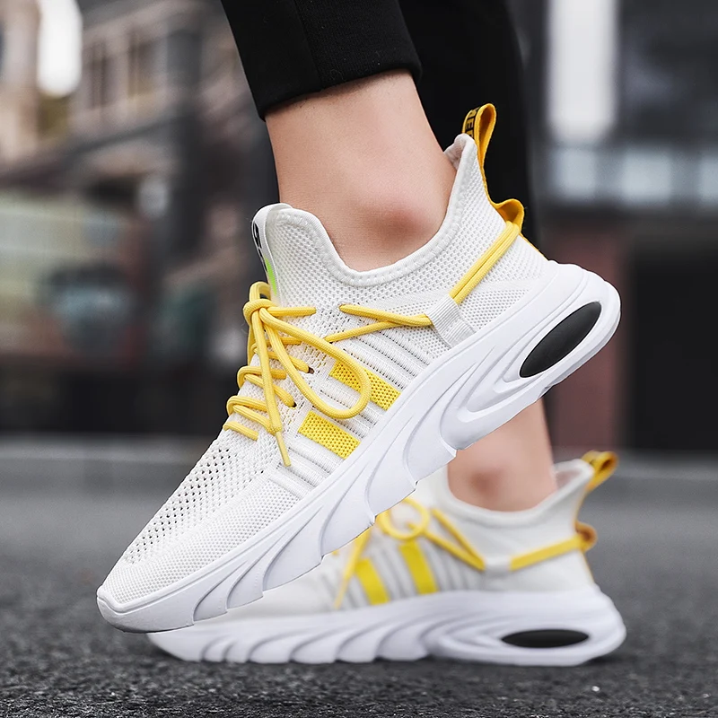 

Summer Men Shoes Shoe Shoes Sports Men Casual Breathable Fashion Men's Mens Sneakers Style Male Summer White New For Sneaker