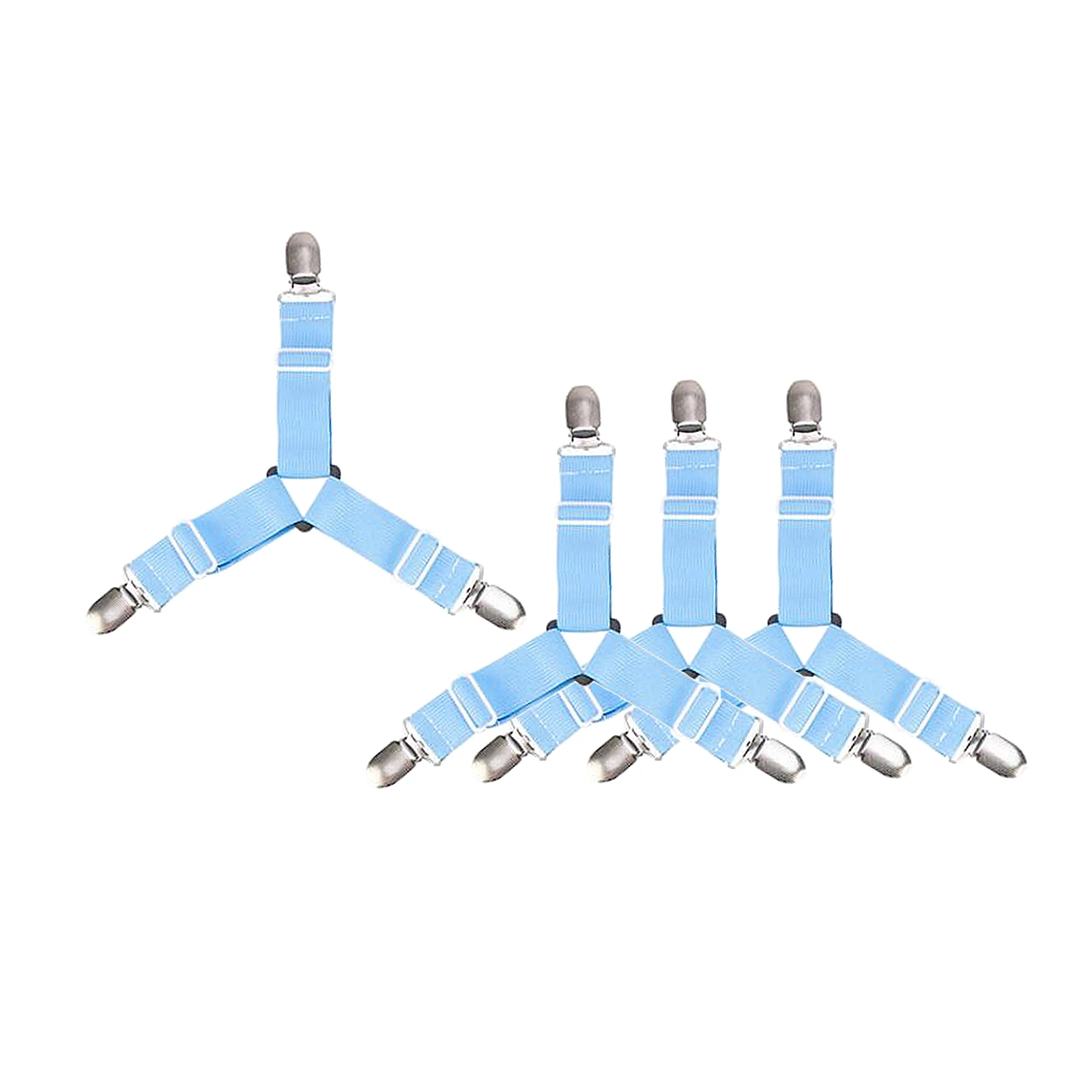 4x кровать застежки для простыни постельное белье держатель держать матрас листа