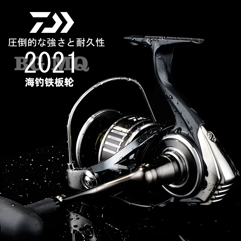 

100% original 2021 DAIWA Fishing Reel BG MQ Aluminum Body LC-ABS Metail Spool 10KG-20KG TOUGH DIGIGEAR 6+1BB