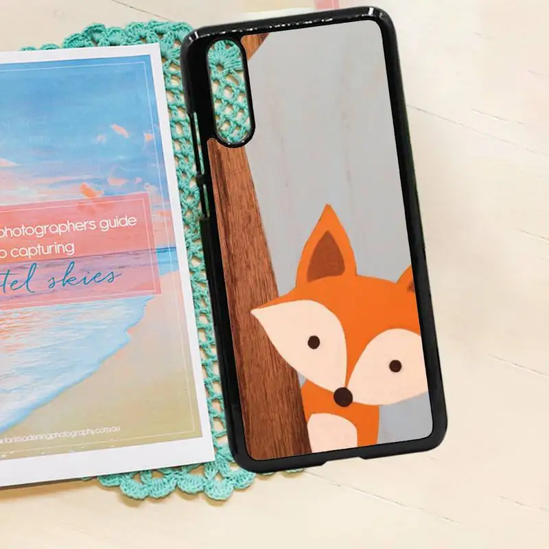 

Fox cute cartoon animal Phone Case PC for iPhone 11 12 pro XS MAX 8 7 6 6S Plus X 5S SE 2020 XR