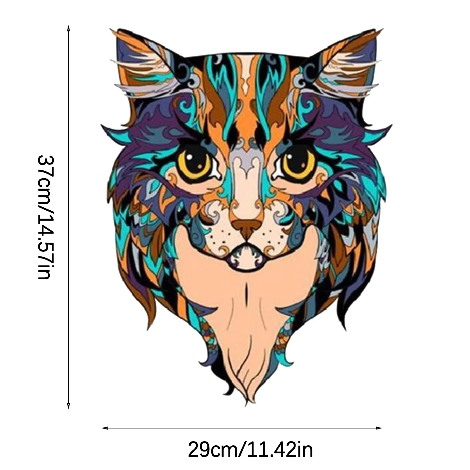 

Jigsaw puzzle Cat Wooden Puzzle Unique Shape Pieces Animal Gift for Adults and Kids Puzzle Game Toy Puzzle games Funny Toys