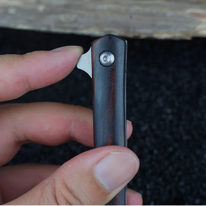 Outdoor survival folding knife ball bearing M390 steel desert iron wood camping hunting pocket knife EDC tool car multi-tool