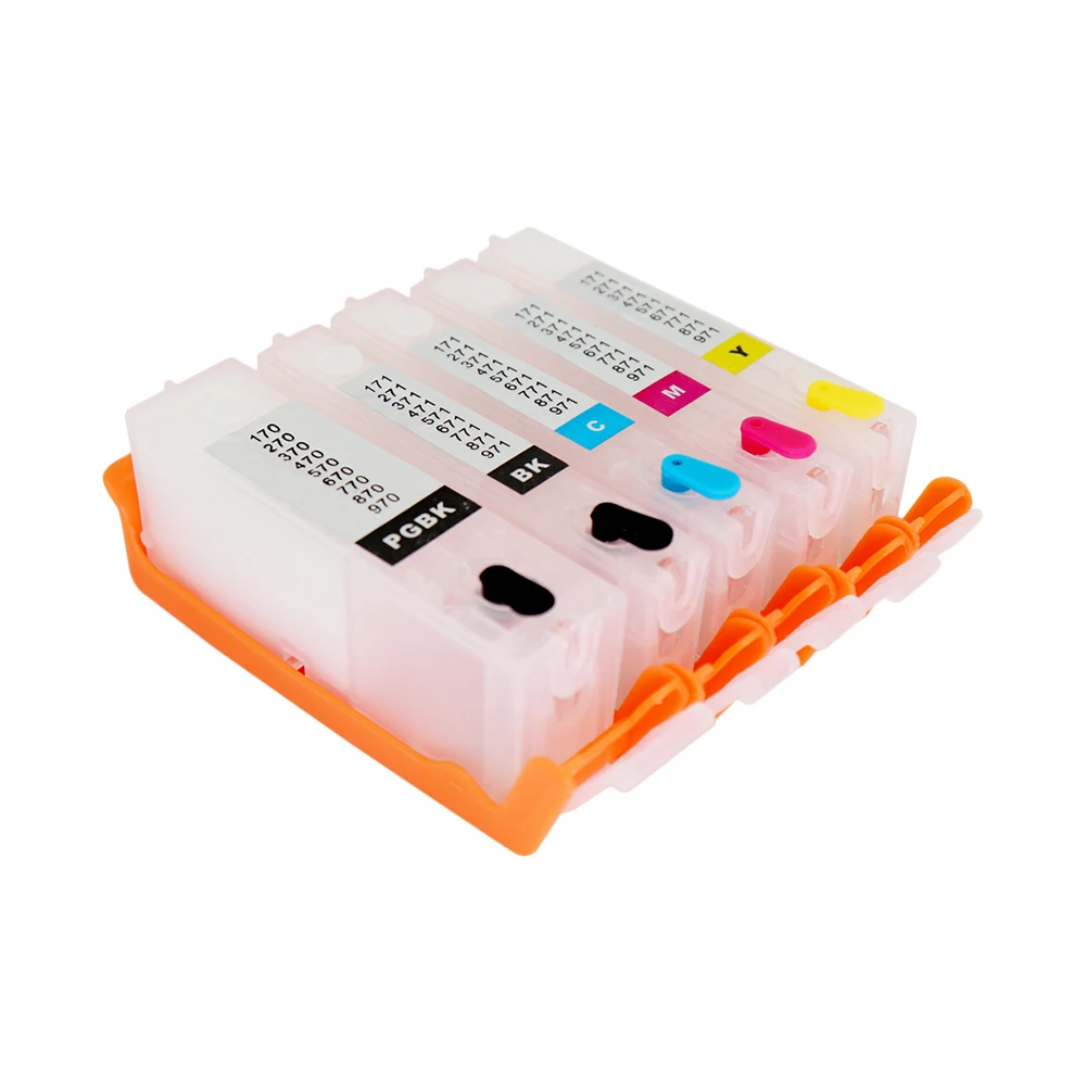 

PGI-270 CLI-271 перезаправляемый картридж для Canon PIXMA MG5720 MG5721 MG5722 MG6820 MG6821 MG6822 TS6020 TS5020 с ARC чипы