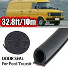 2X Водонепроницаемая и противоударная уплотнительная лента 5 м, уплотнительная лента для двери, Резиновая лента для Ford Transit Connect Custom Mk4 Mk5 Mk6 Mk7 Mk8
