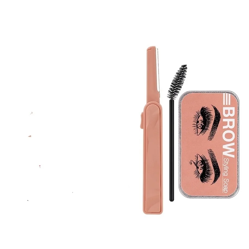 

Мыло для бровей, воск с триммером, пушистые перьи брови, искусственное мыло для укладки бровей, макияж, лепка бровей, лифтинг