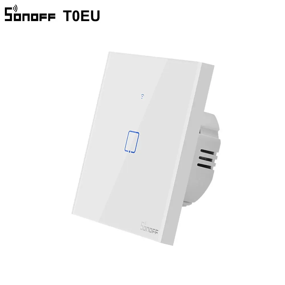 SONOFF T0 ЕС TX Wi Fi Сенсорный настенный светильник беспроводной переключатель умный