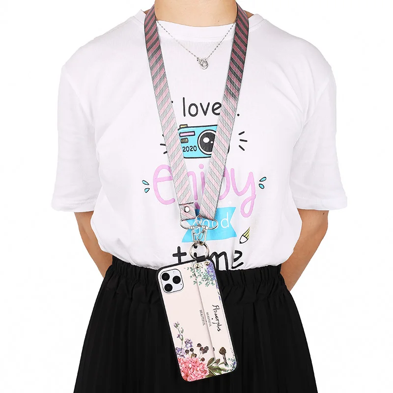 Чехол для Redmi Note 9 Pro роскошный чехол с ремешком через плечо Xiaomi Mi 9T Lite 8 A1 A2 9S 7 5 5A 4X