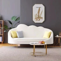 U-BEST Fabric modern simple sofa set design small sectional sofa bedroom leisure living room sofa vevet sofa