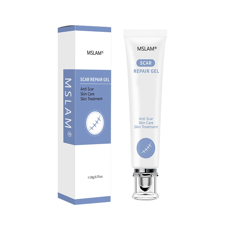

MSLAM Scar Removal Cream Acne Scars Gel Stretch Marks Acne Pigmentation Scar Repair Surgical Spots Care For Body Burn Correct