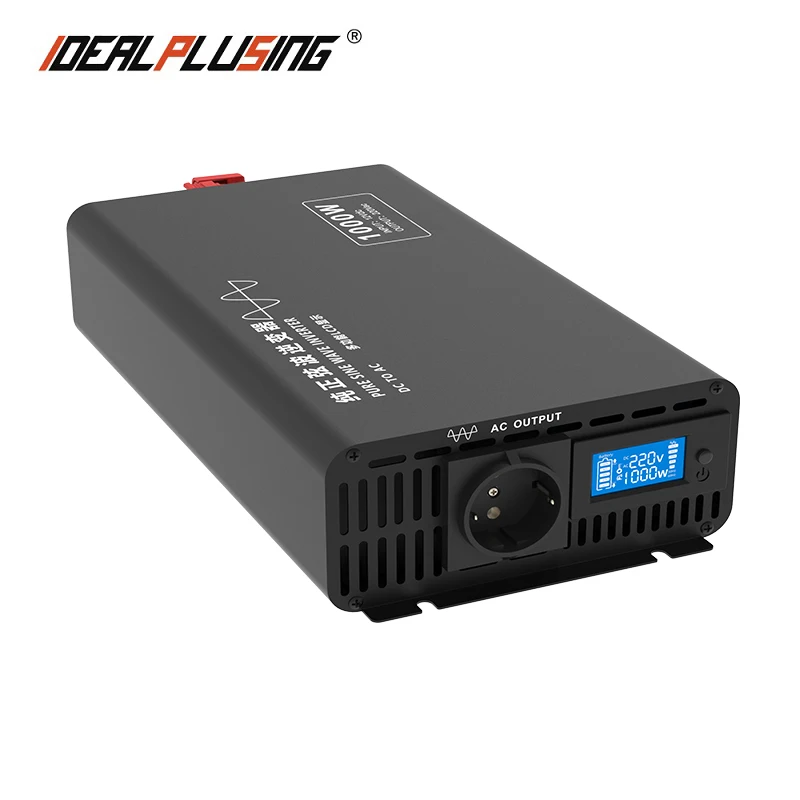 IDEALPLUSING 12 В 24 48 60 в 72 до 220 1000 Вт преобразователь синусоидальной волны постоянного