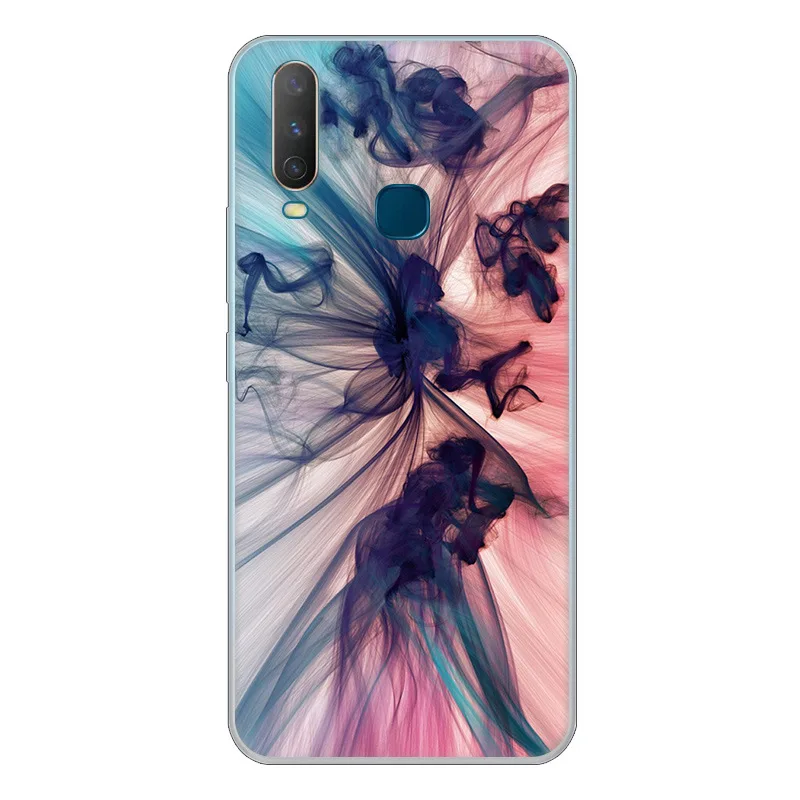 

For Vivo Y17 Case U3X Soft Silicone TPU Cover Cartoon Phone Case For Vivo U3X U10 Y17 1902 Y12 Y3 Y15 2019 Clear Bumper Cover