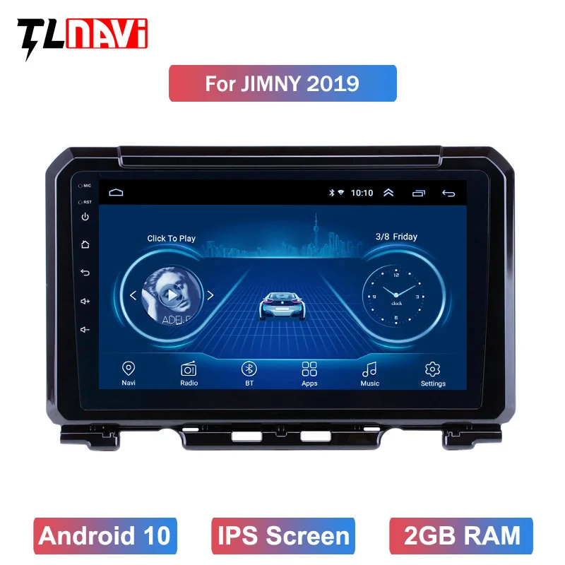 9 дюймов Android 10 автомобильное радио для 1Suzuki JIMNY 2019 GPS навигация мультимедийный