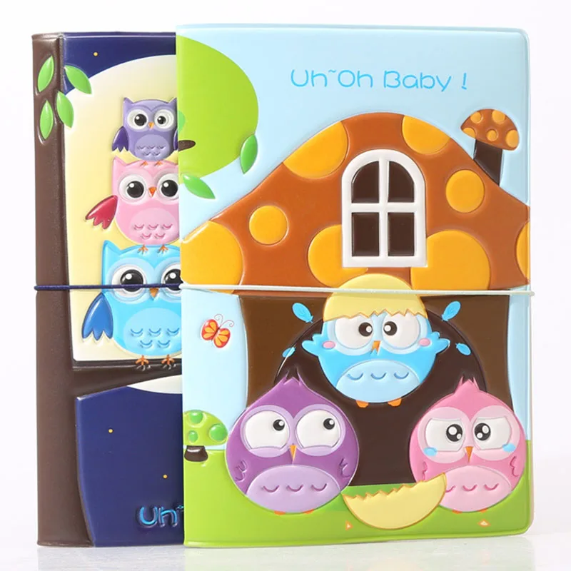 Новинка 2017 Обложка для паспорта из искусственной кожи с 3D рисунком мультфильма