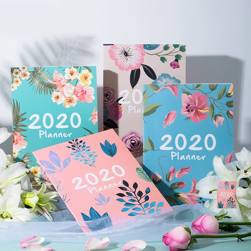 Блокнот планировщик на 2019 год 2020 г. блокнот из бумаги для заметок 365 дней в наборе