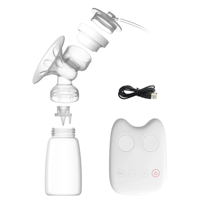 Baby Single Electric Breast Pumps Milk Extractor Automatic Massage Strong Suction Powerful Intelligent USB Infant Pump CL5816 | Мать и
