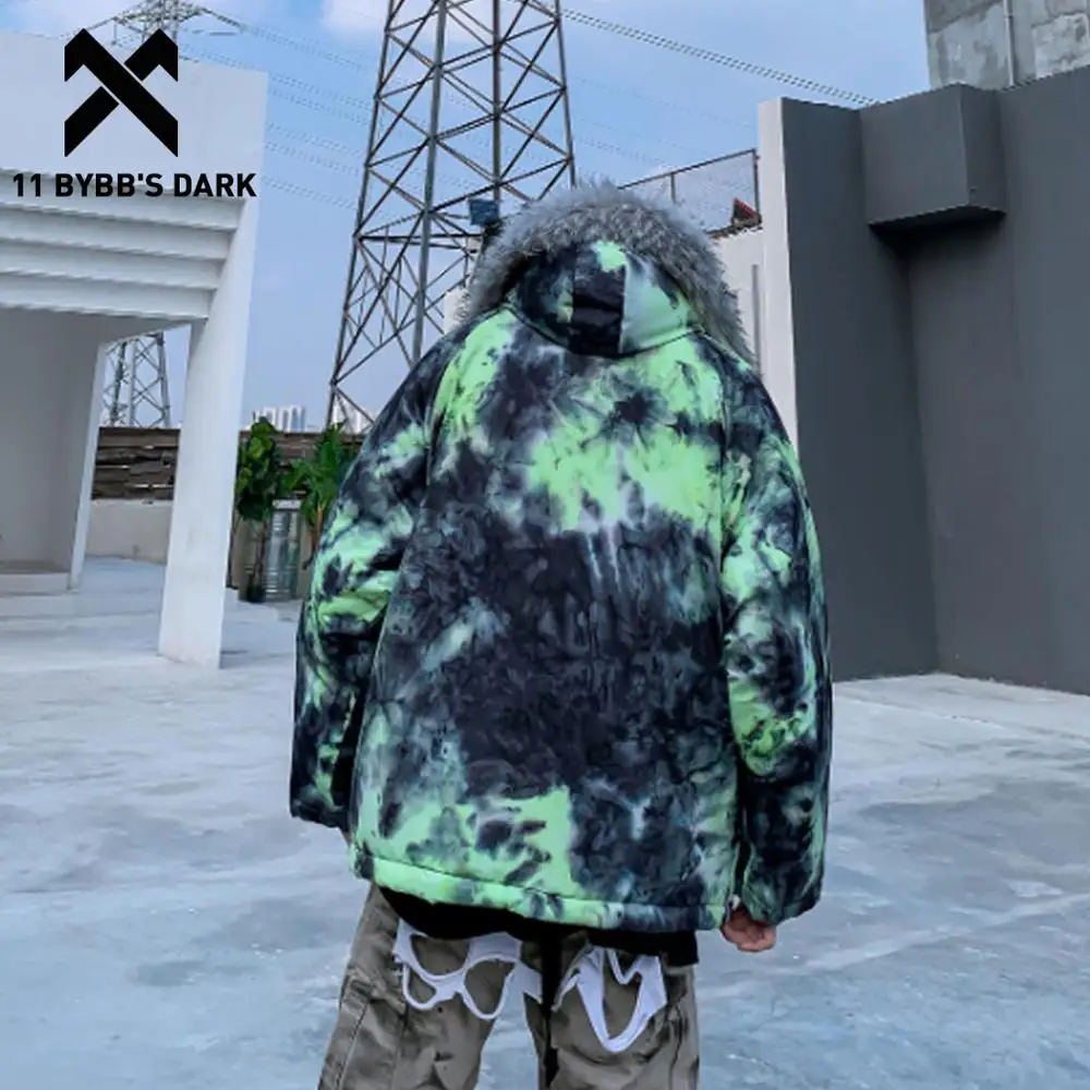 Мужская хлопковая парка с капюшоном 11 BYBB'S DARK модная уличная одежда в стиле