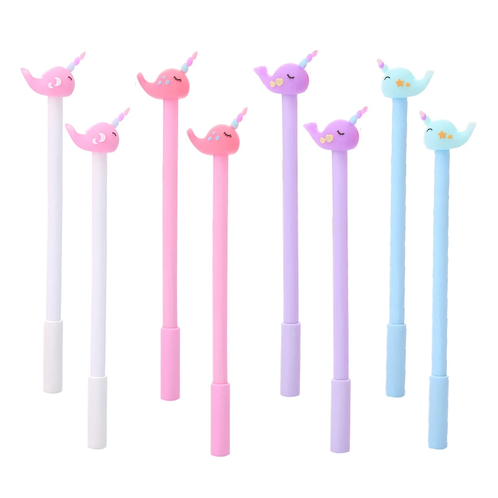 

36Pcs/Bulk Japanese Whale Kawaii Pens Cute Girl Stationery Pen Funny Writing Blue Ink Ballpoint Back to School Stuff Thing Item