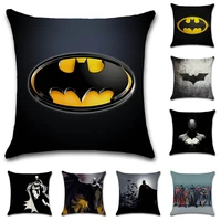 dark knight superhero cushion cover party decoration for home house sofa chair seat pillow case kids gift friend present