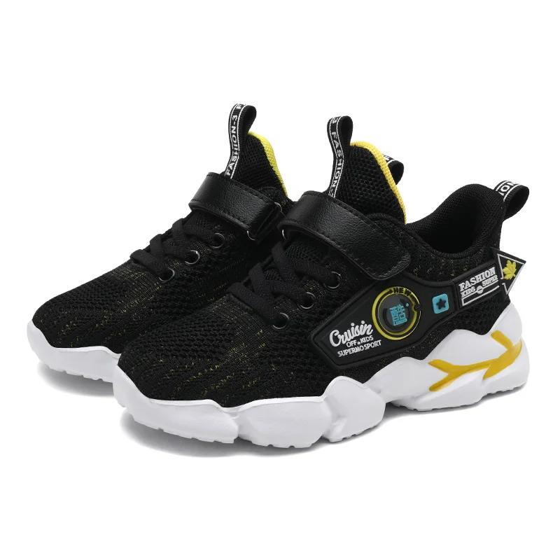 Детская спортивная обувь Кроссовки для мальчиков 12 лет Сетчатая 6 больших детей 7