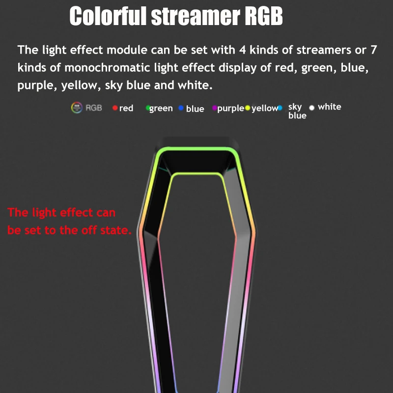 Rgb-гарнитура с подставкой многофункциональный держатель для наушников вешалка