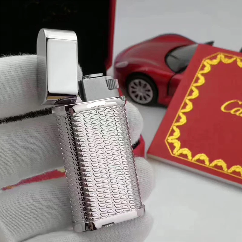 

100% new vintage dupont gas lighter gas cigarette lighter polished jet gasoline flint lighter metal gas lighter