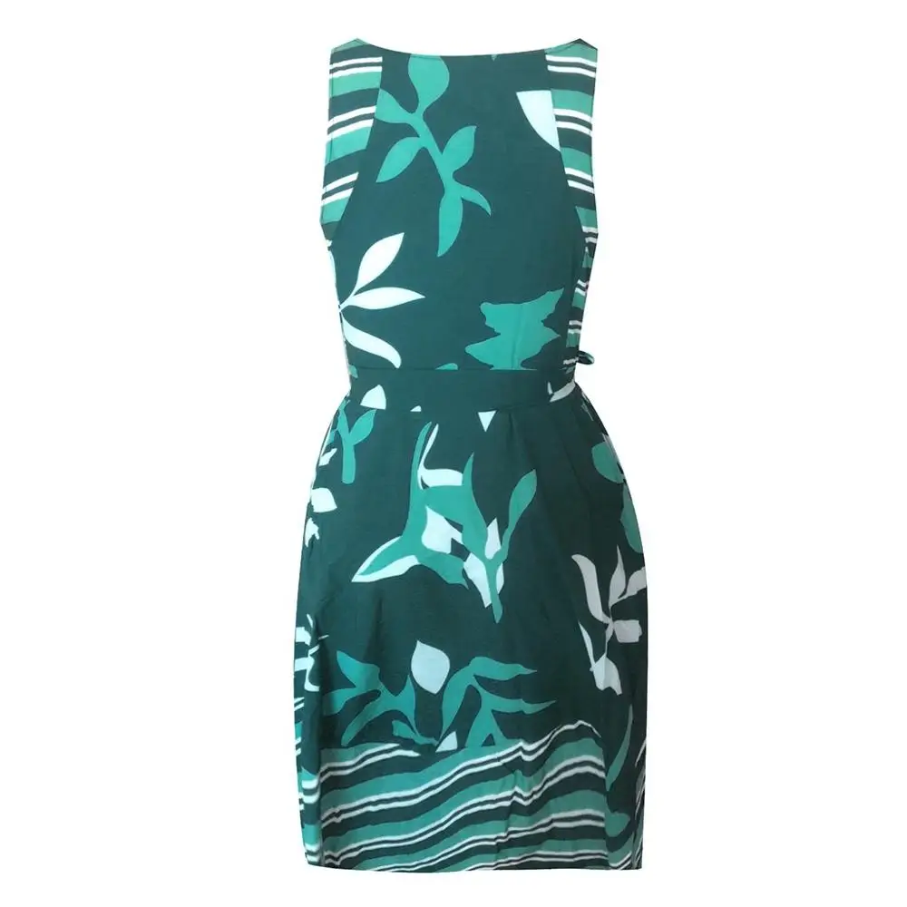 Платья Женская Летняя обувь 2021 размера плюс с круглым вырезом без рукавов в