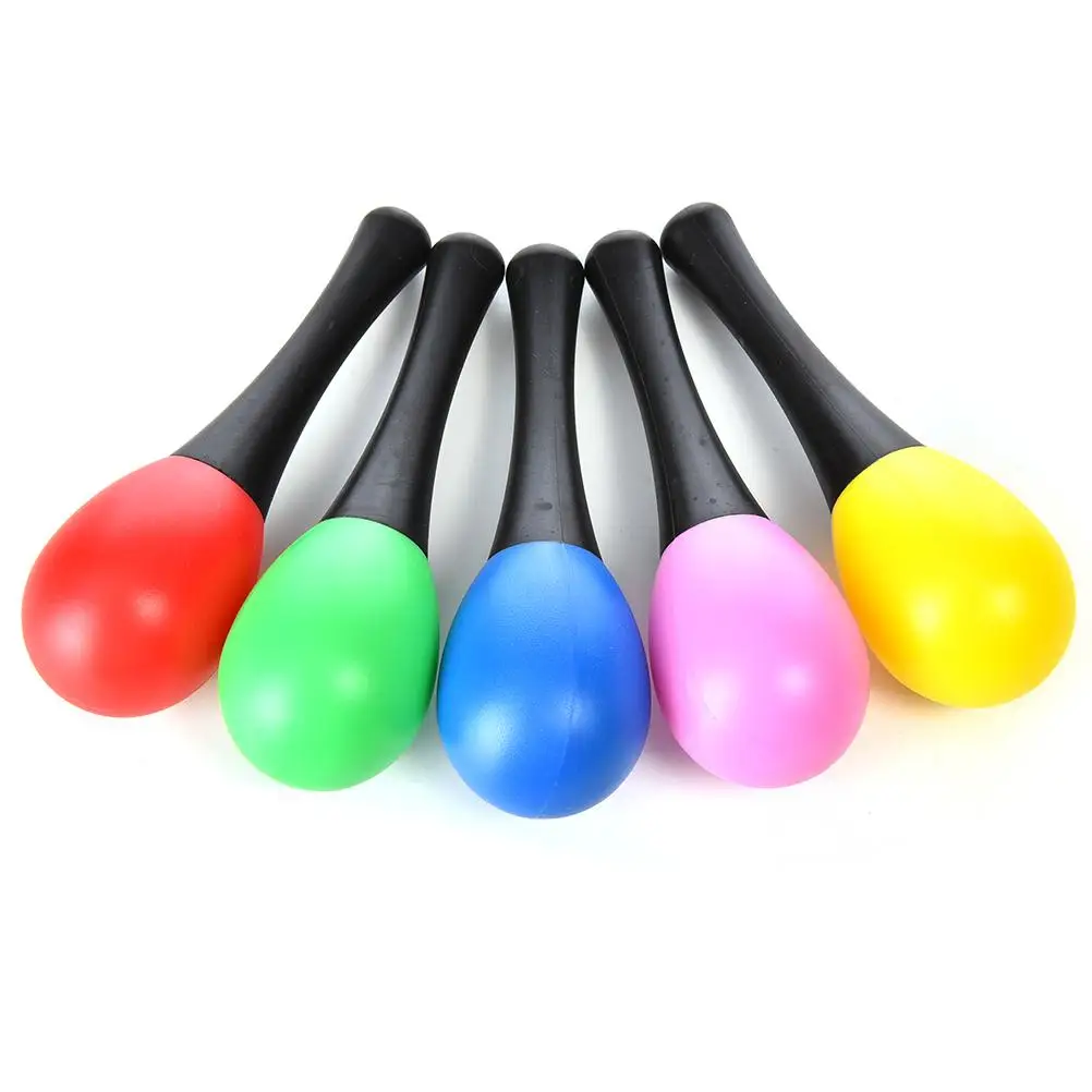 1Pc Sand Hammer Maraca Rattle Shaker Kids Musical Instruments Baby Sound Music Toy Random Color |