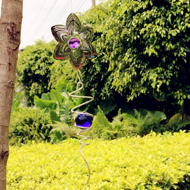 Стабилизатор спиннера AAAK вращающийся шарик для глаз спиральный хвост комнатный