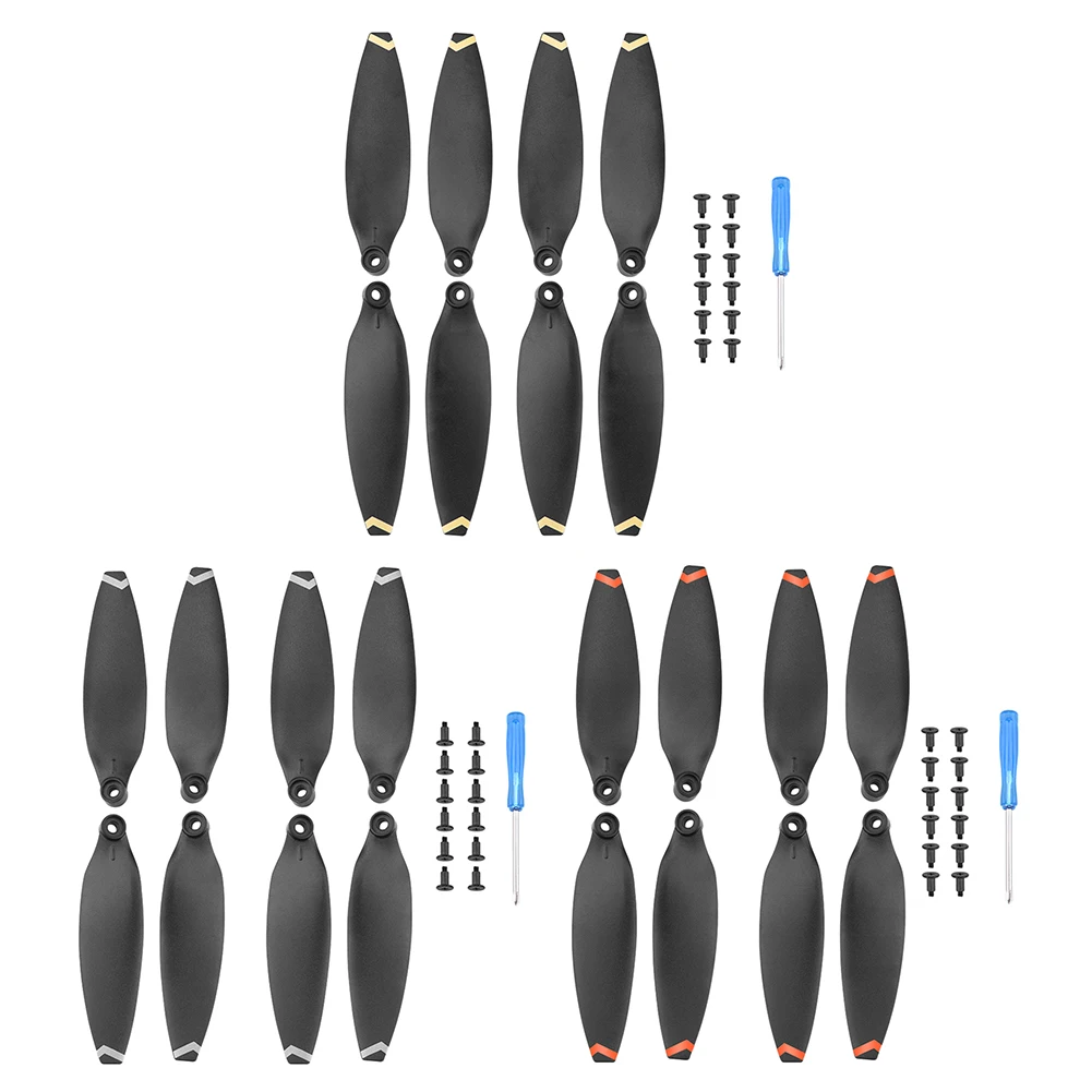 

8pcs Blade Quick Release CW/CCW Propeller Replacement Props Kit 3-Blades Drones Props Propellers for FIMI X8 Mini