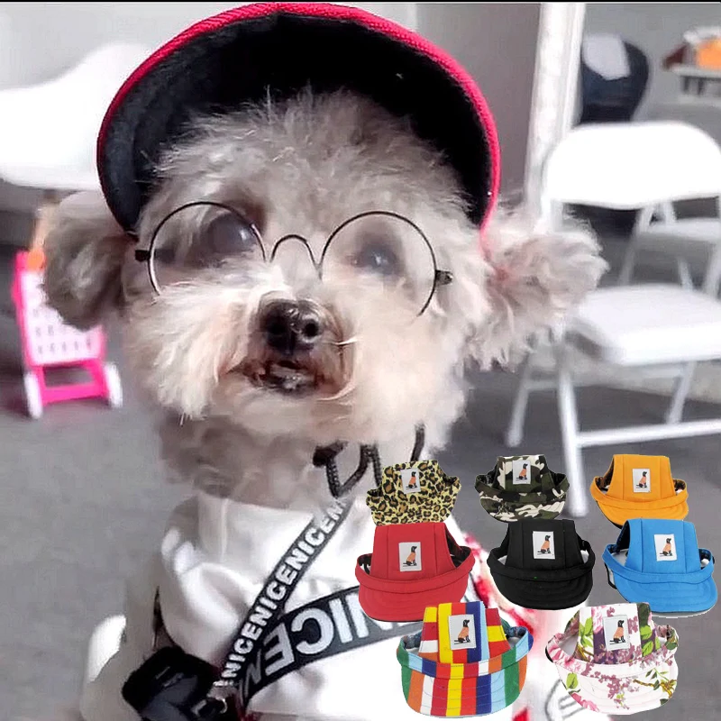 

Baseball Cap Dog Winter Hat Summer Puppy Baby Cute Pet Sprots Sun Wind Proof Animal Hair Accssories For Chihuahua Yorkshire Pugs