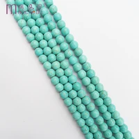 8mm natural stone turquoise beads fit cheapest 8mm turquoise stone beads charm for diy jewelry bracelet making47 48 beads